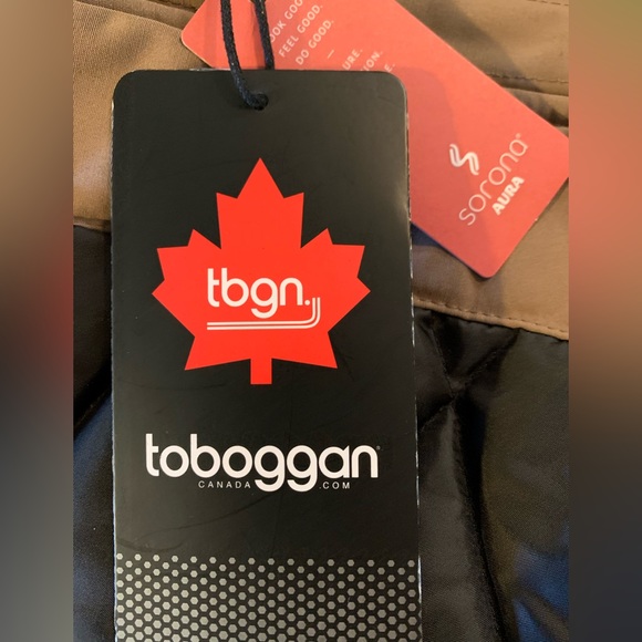 NWT Toboggan parka winter coat for -30*c weather women in Tan size S chest 40” - Picture 11 of 12